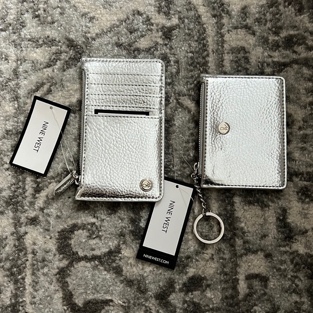 Nine West card holder/ change purse key chain
